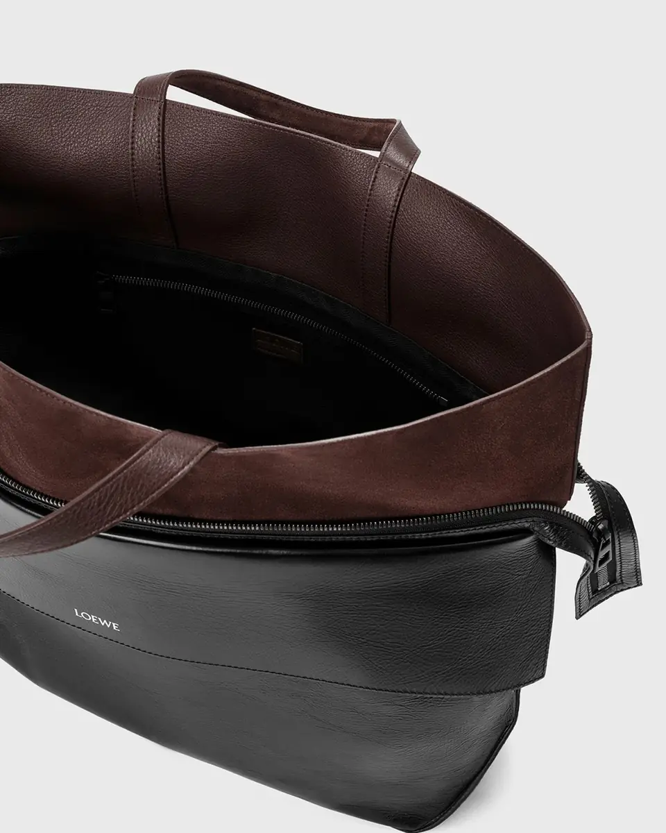 Loewe Men's Switch Large Leather Tote Bag | Thumbnail 3 Loewe Men's Switch Large Leather Tote Bag | Thumbnail 3