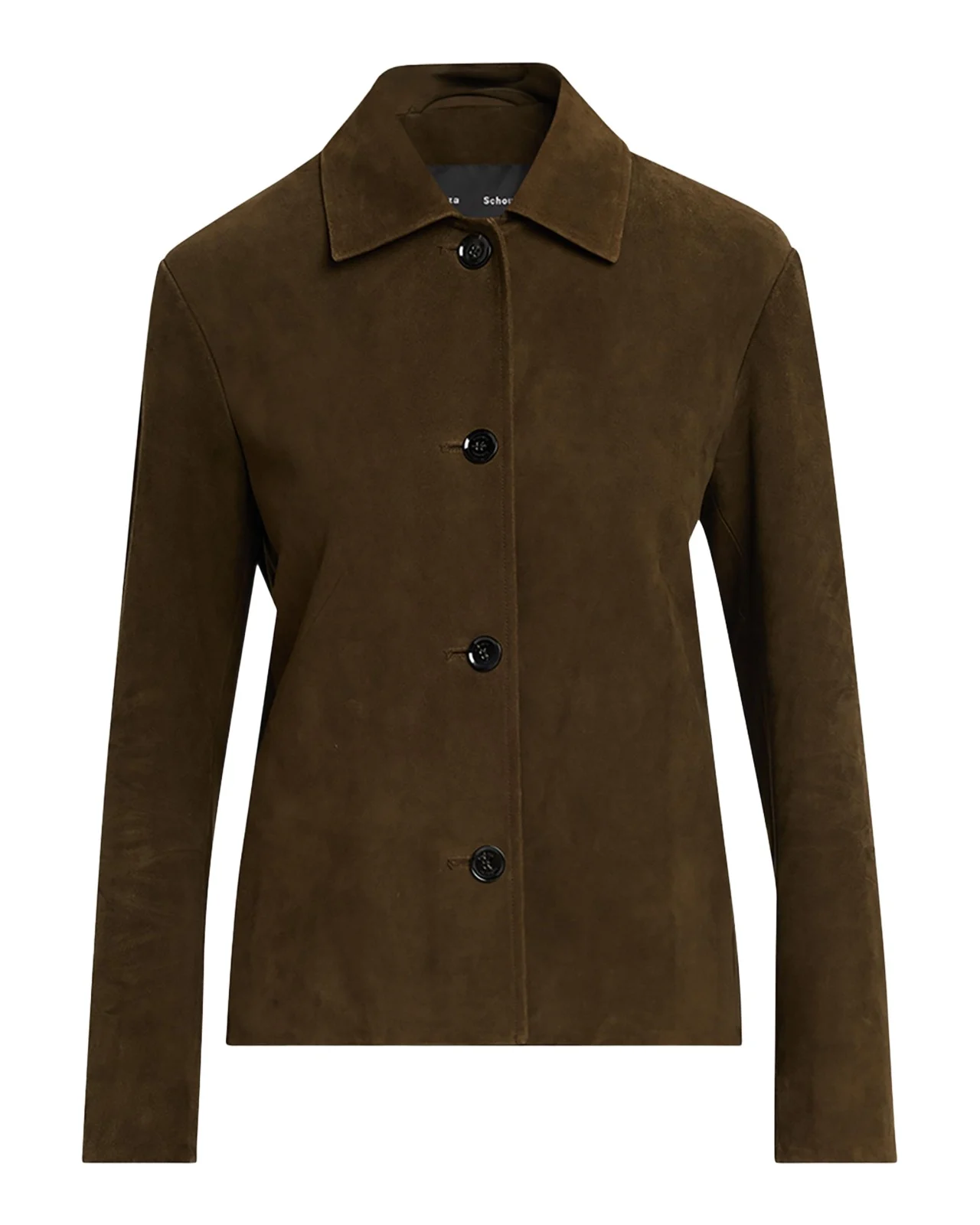 Irine Single-Breasted Suede Jacket Irine Single-Breasted Suede Jacket