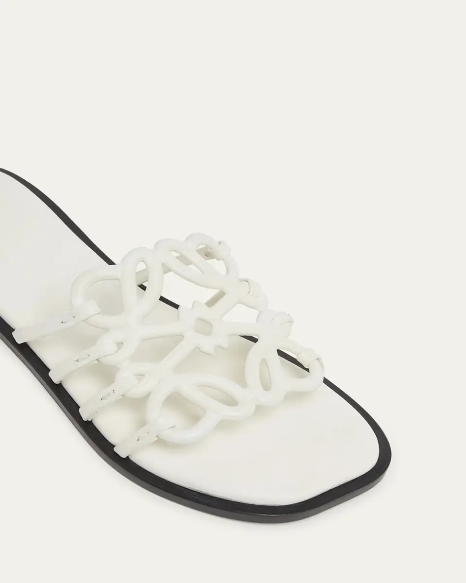Loewe Petal Leather Anagram Slide Sandals | Thumbnail 5