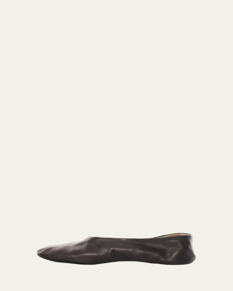The Row Stella Lambskin Ballerina Slippers | Thumbnail 4