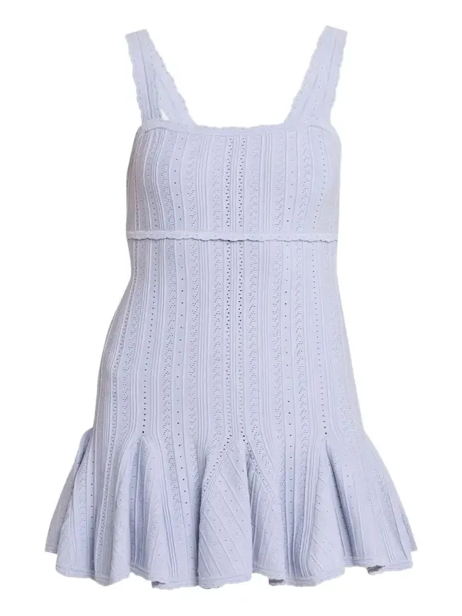 Tabatha Pointelle Knit Mini Dress Tabatha Pointelle Knit Mini Dress