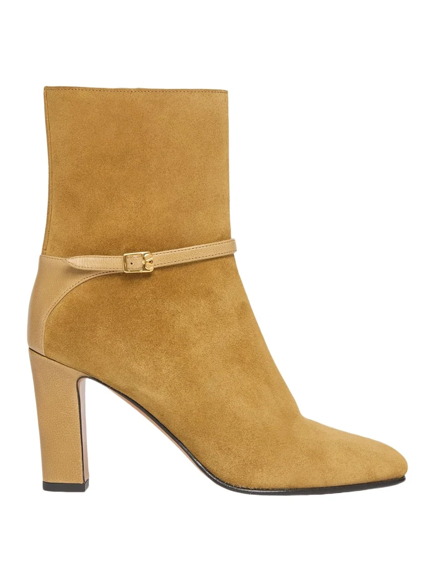 Valentino Garavani 85mm Pattie Suede Ankle Boots
