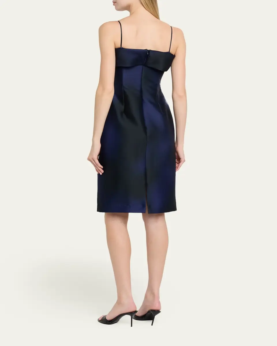 Rickie Freeman for Teri Jon Sleeveless Floral-Print Mikado Dress | Thumbnail 3 Rickie Freeman for Teri Jon Sleeveless Floral-Print Mikado Dress | Thumbnail 3