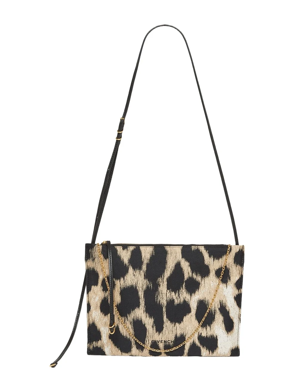 Givenchy Voyou Animal-Print Pochette Shoulder Bag