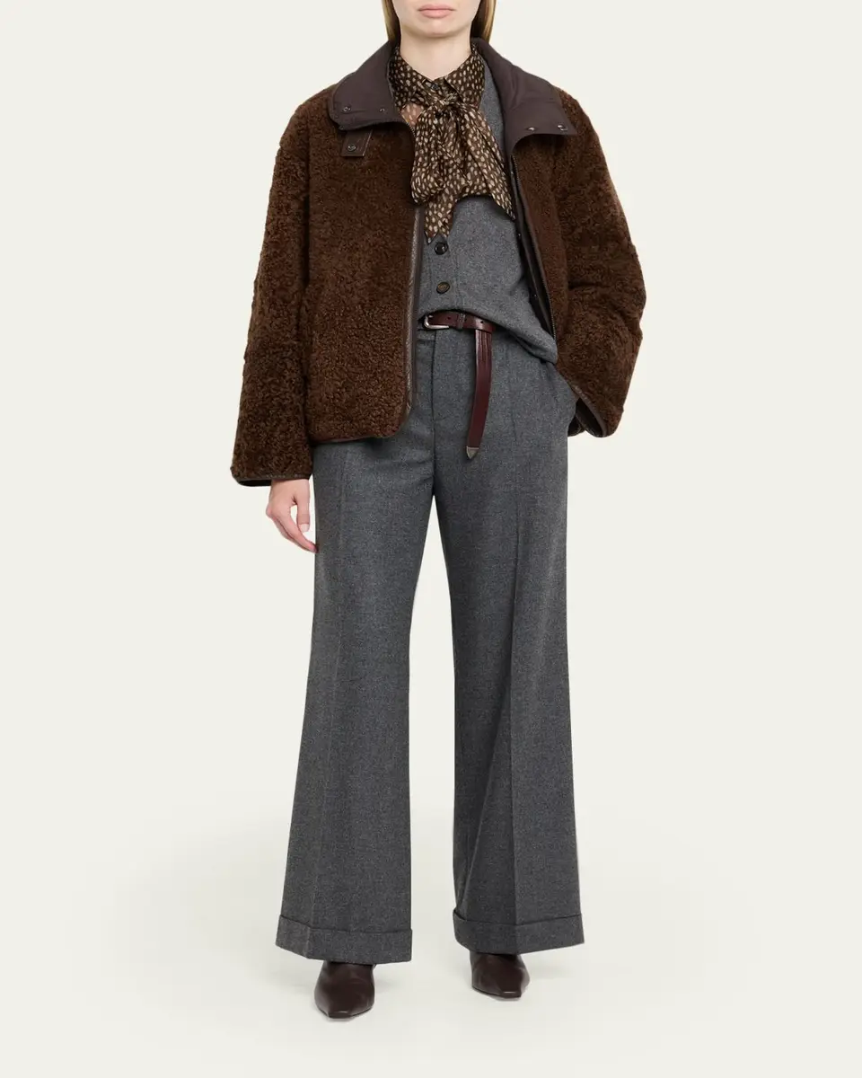 Brunello Cucinelli Cashmere Relaxed Cardigan Sweater | Thumbnail 2