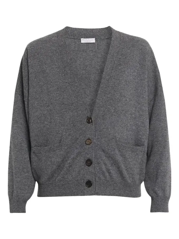 Brunello Cucinelli Cashmere Relaxed Cardigan Sweater