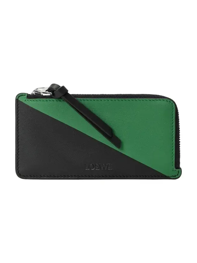 Men's Coin Card Holder in Napa Leather Men's Coin Card Holder in Napa Leather