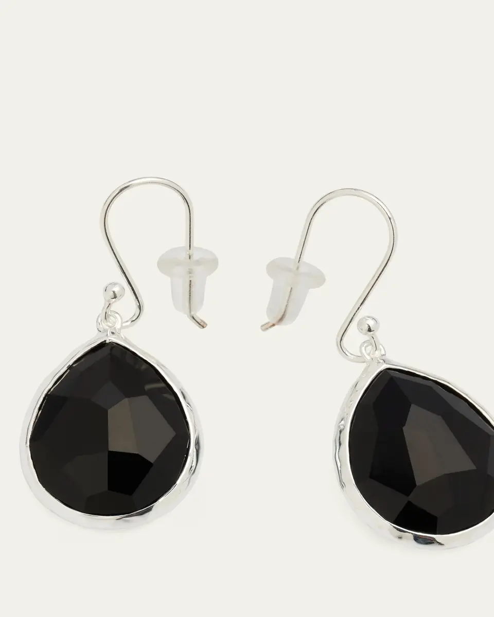 Ippolita Small Teardrop Earrings in Sterling Silver | Thumbnail 4 Ippolita Small Teardrop Earrings in Sterling Silver | Thumbnail 4