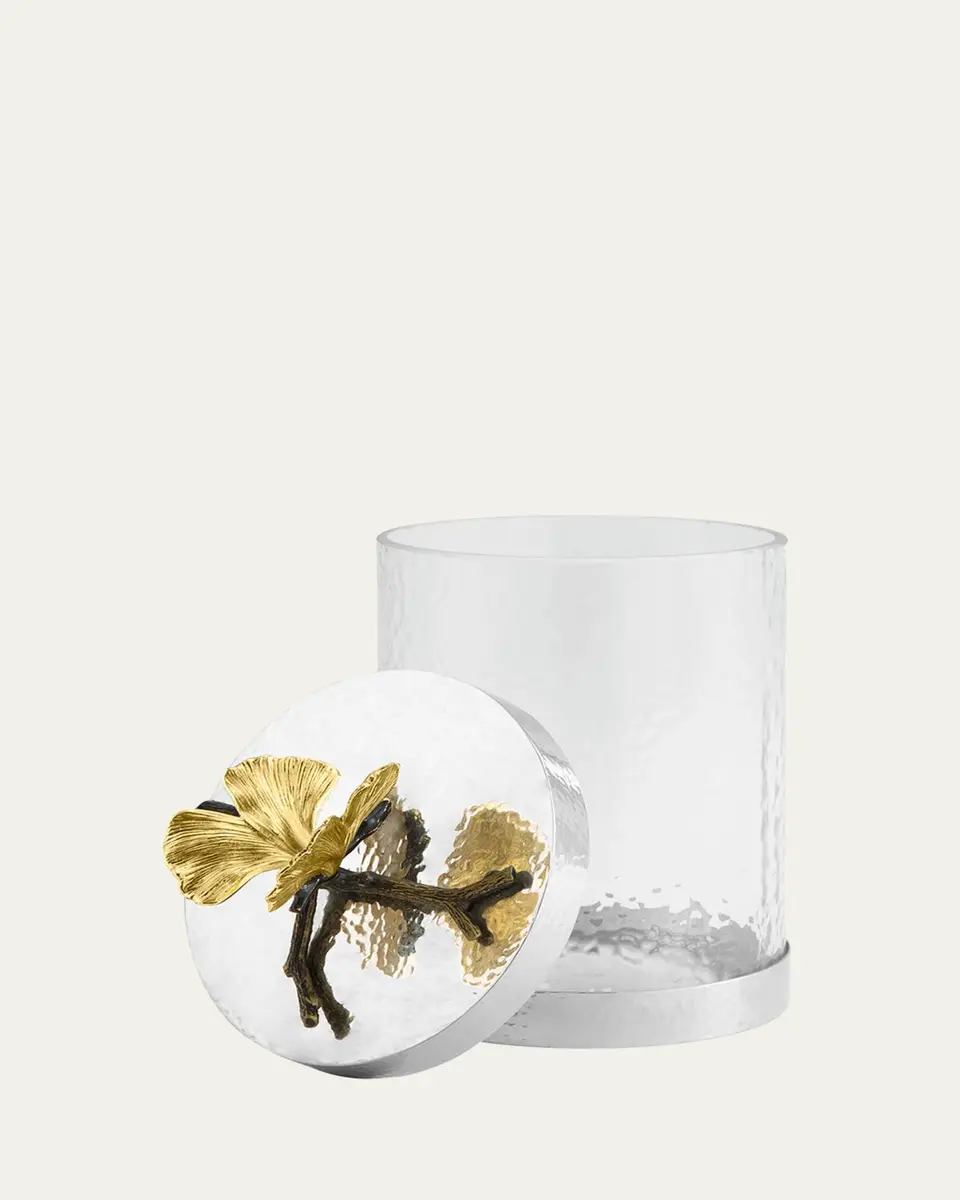 Michael Aram Butterfly Ginkgo Canister, Small | Thumbnail 2