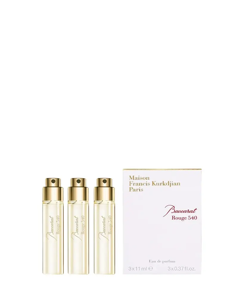 Maison Francis Kurkdjian Baccarat Rouge 540 Eau de Parfum Travel Spray Refills, 3 x 0.37 oz. | Image 1 Maison Francis Kurkdjian Baccarat Rouge 540 Eau de Parfum Travel Spray Refills, 3 x 0.37 oz. | Image 1