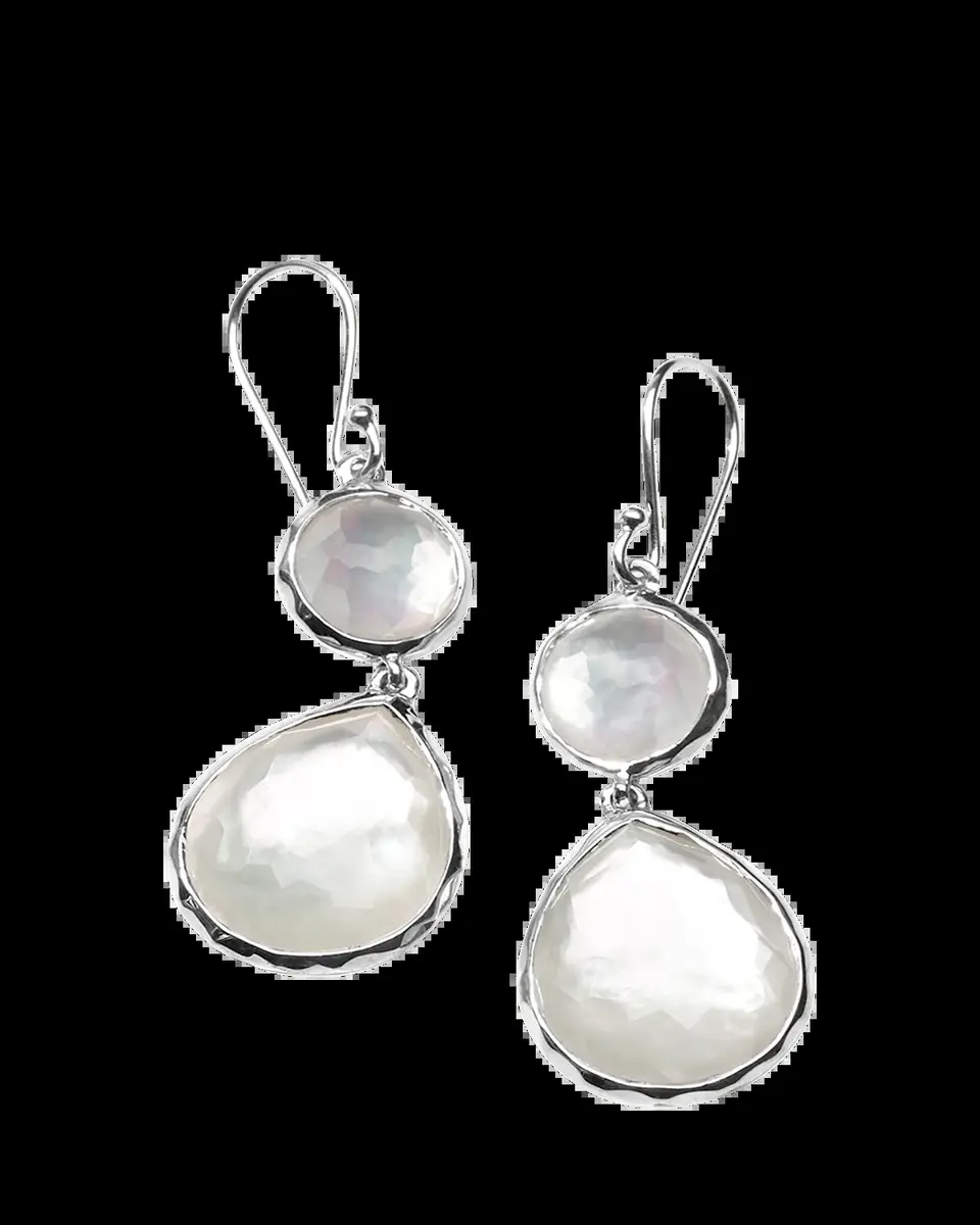 Ippolita Double Drop Earrings in Sterling Silver | Thumbnail 2