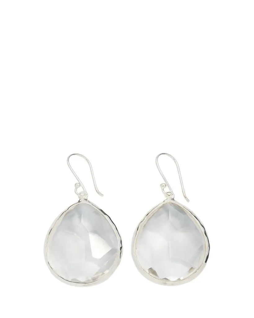 Ippolita Large Teardrop Earrings in Sterling Silver | Image 1 Ippolita Large Teardrop Earrings in Sterling Silver | Image 1