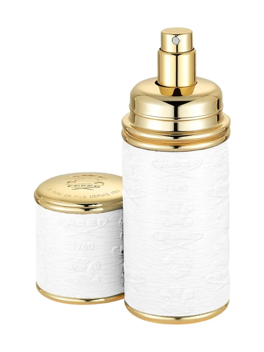 1.7 oz. Atomizer Gold/White