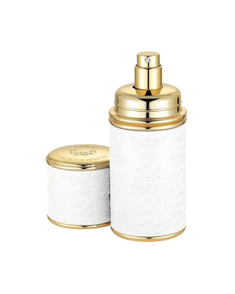 CREED 1.7 oz. Atomizer Gold/White | Image 1 CREED 1.7 oz. Atomizer Gold/White | Image 1
