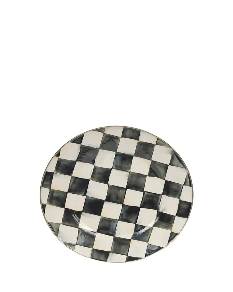 MacKenzie-Childs Courtly Check Dinner Plate | Image 1 MacKenzie-Childs Courtly Check Dinner Plate | Image 1