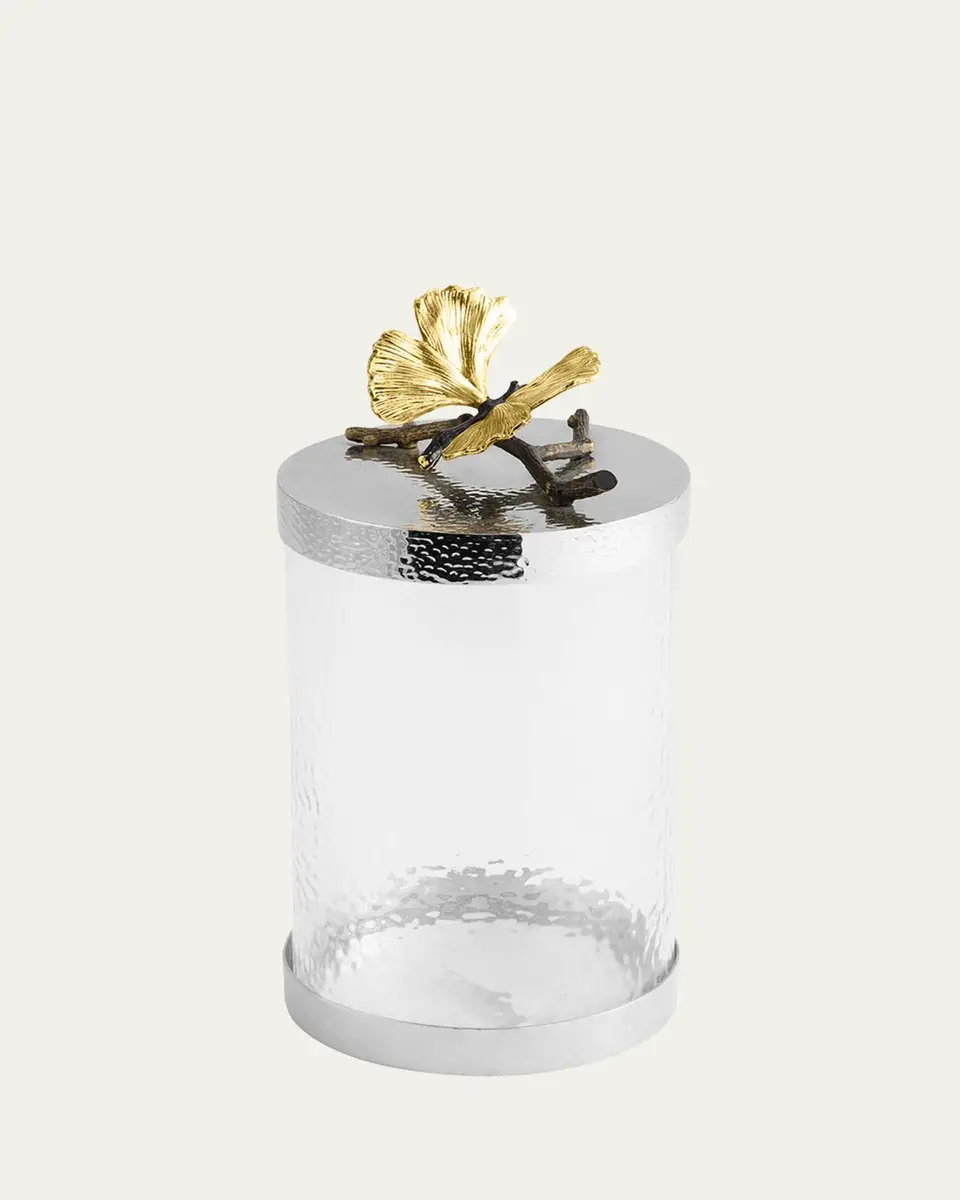 Michael Aram Butterfly Ginkgo Canister, Medium | Thumbnail 3