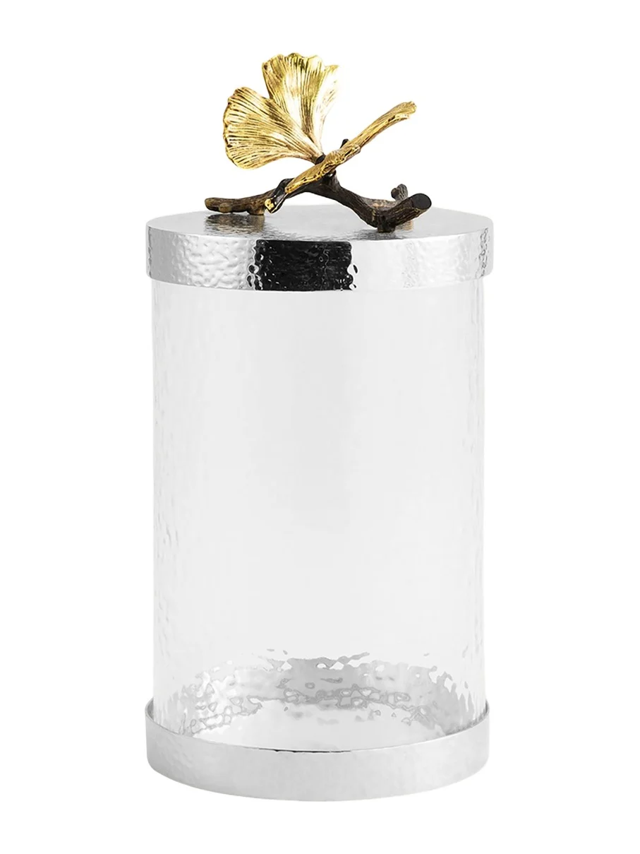 Michael Aram Butterfly Ginkgo Canister, Medium