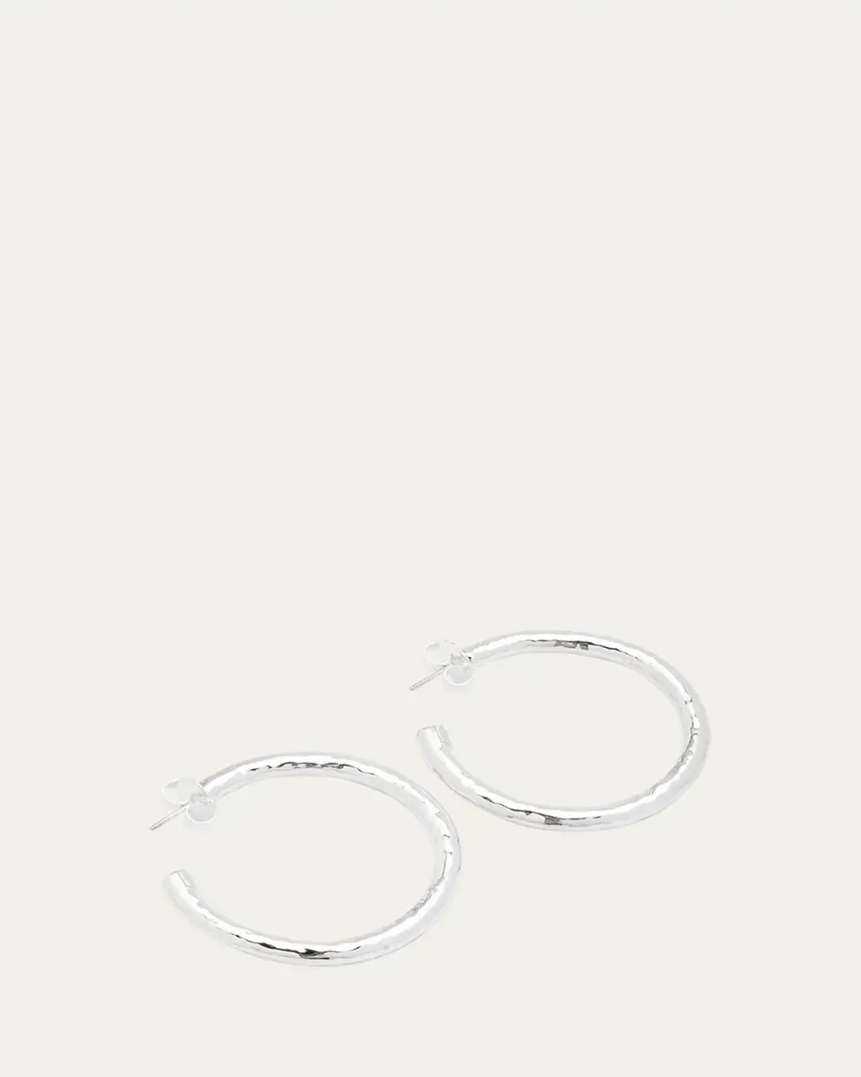 Ippolita Medium Hoop Earrings in Sterling Silver | Thumbnail 3