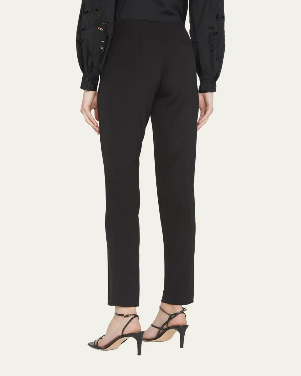 Akris Melissa Silk Marocain Pants | Thumbnail 3