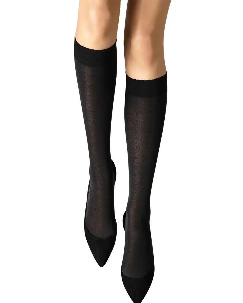 Wolford Velvet Deluxe Knee-Highs