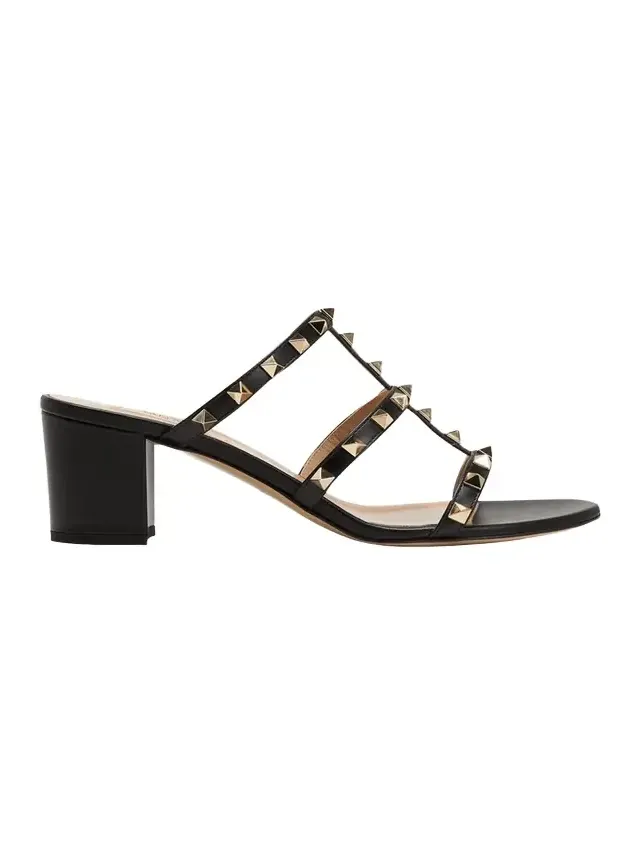 Rockstud Caged 60mm Slide Sandals Rockstud Caged 60mm Slide Sandals