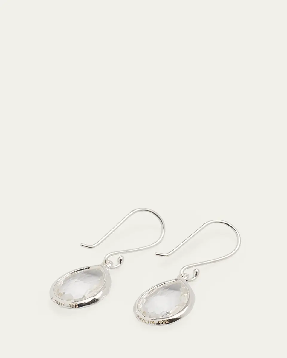Ippolita Mini Teardrop Earrings in Sterling Silver | Thumbnail 4