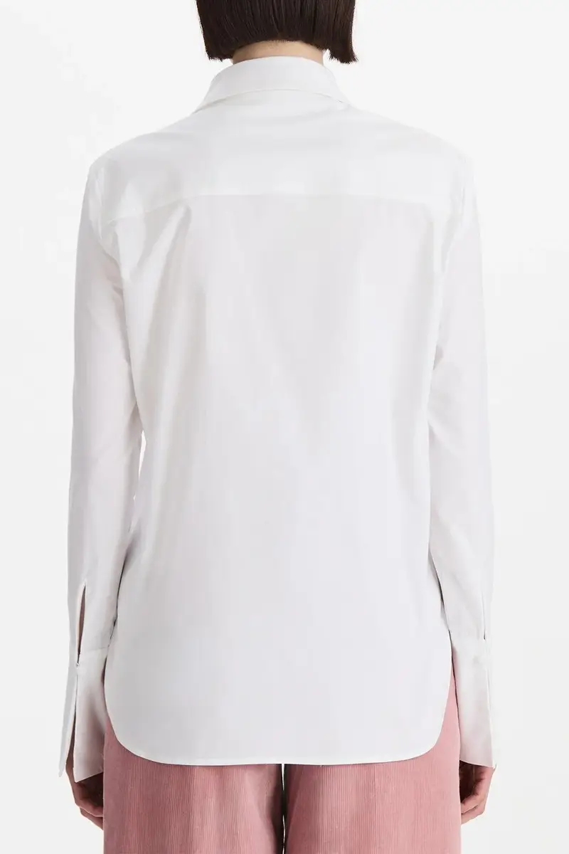Oscar de la Renta Embroiderd Botanical Long Sleeve Blouse | Thumbnail 5 Oscar de la Renta Embroiderd Botanical Long Sleeve Blouse | Thumbnail 5