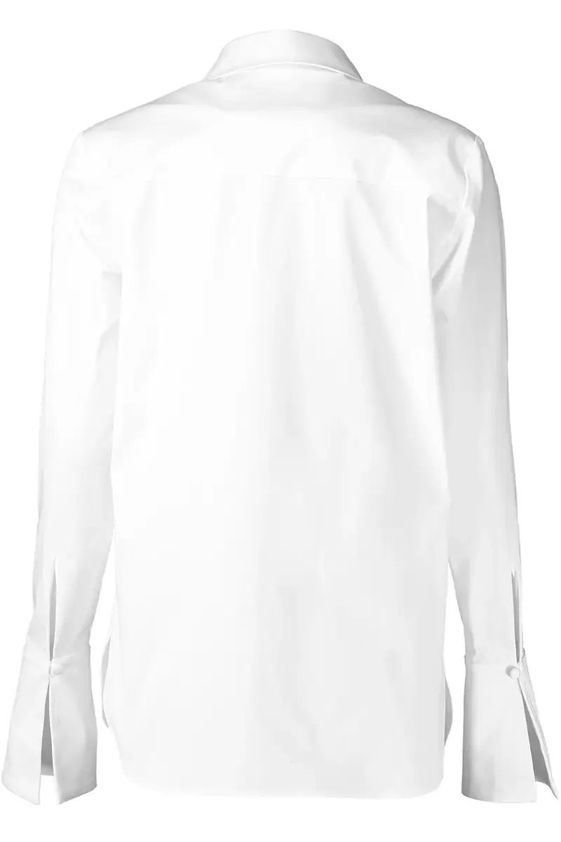 Oscar de la Renta Embroiderd Botanical Long Sleeve Blouse | Thumbnail 6 Oscar de la Renta Embroiderd Botanical Long Sleeve Blouse | Thumbnail 6