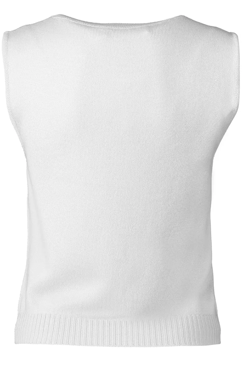 Oscar de la Renta Sleeveless Crop Twinset Tank | Thumbnail 6 Oscar de la Renta Sleeveless Crop Twinset Tank | Thumbnail 6