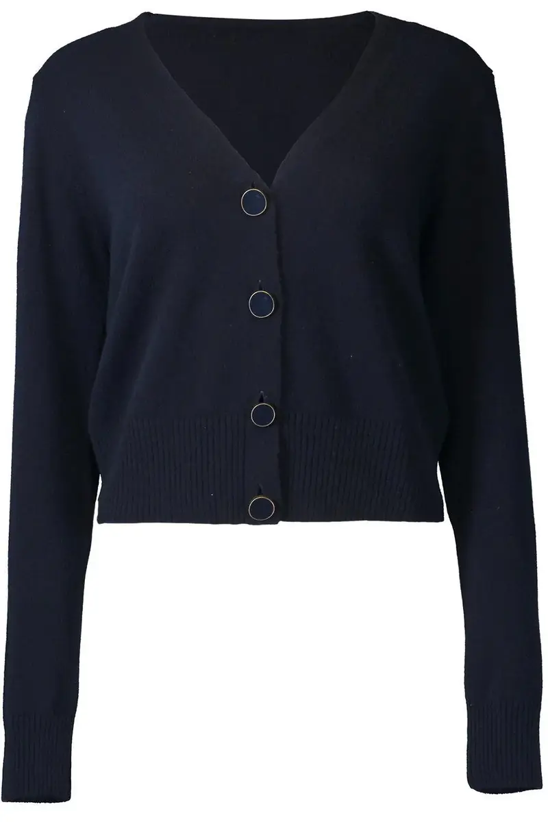MISH The Cashmere Cardigan - Navy | Image 1 MISH The Cashmere Cardigan - Navy | Image 1