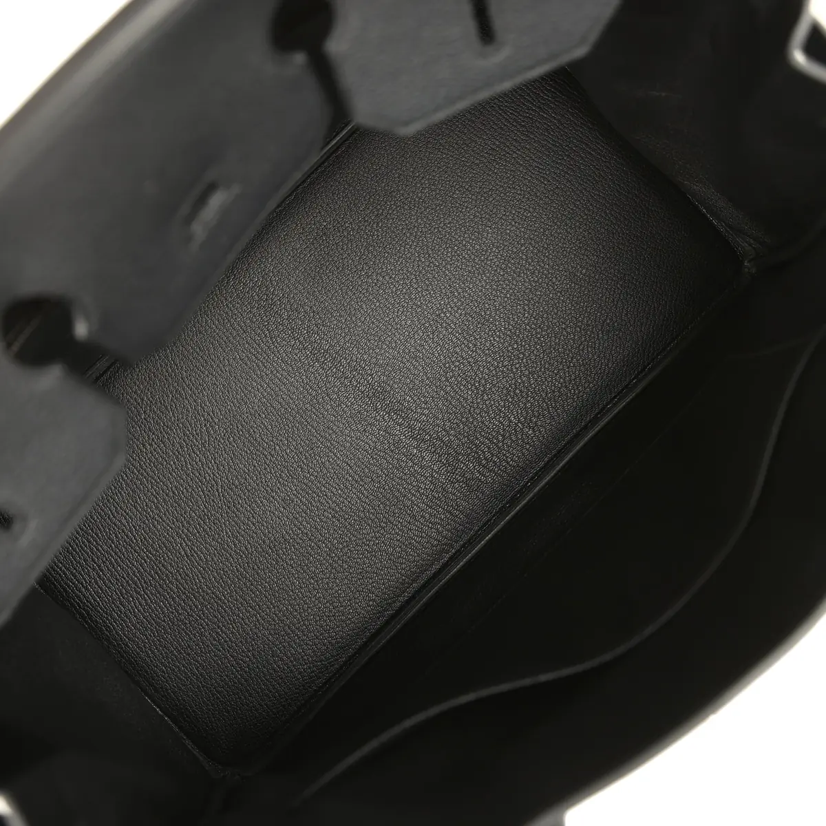 HERMÈS Hermes Birkin 35 Black Togo Palladium Hardware | Thumbnail 8 HERMÈS Hermes Birkin 35 Black Togo Palladium Hardware | Thumbnail 8
