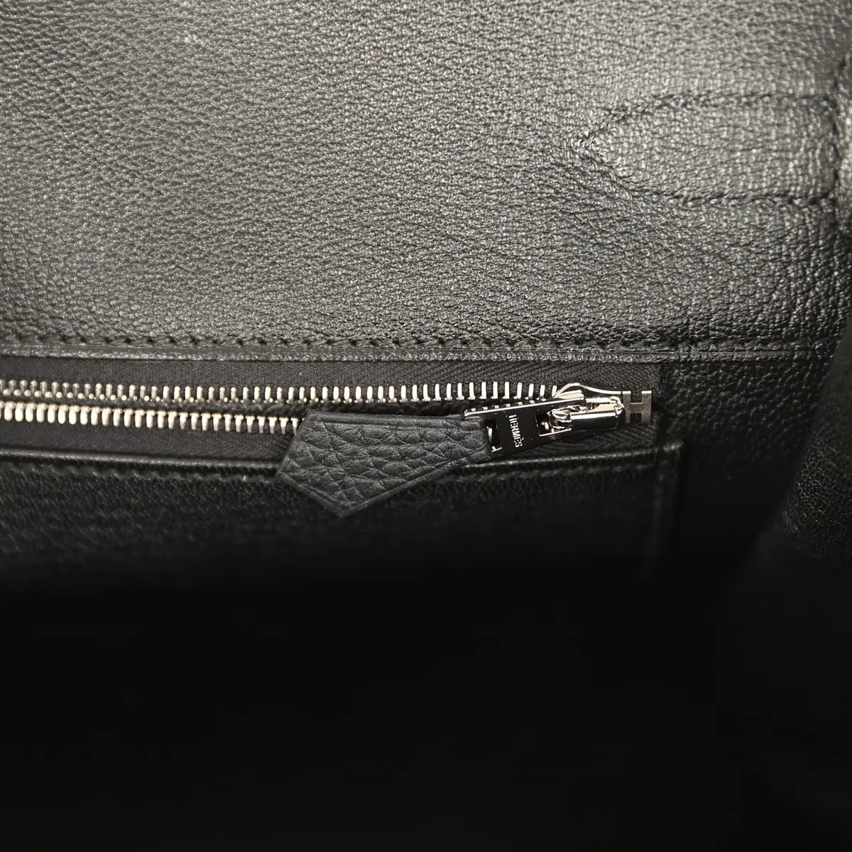 HERMÈS Hermes Birkin 35 Black Togo Palladium Hardware | Thumbnail 9 HERMÈS Hermes Birkin 35 Black Togo Palladium Hardware | Thumbnail 9