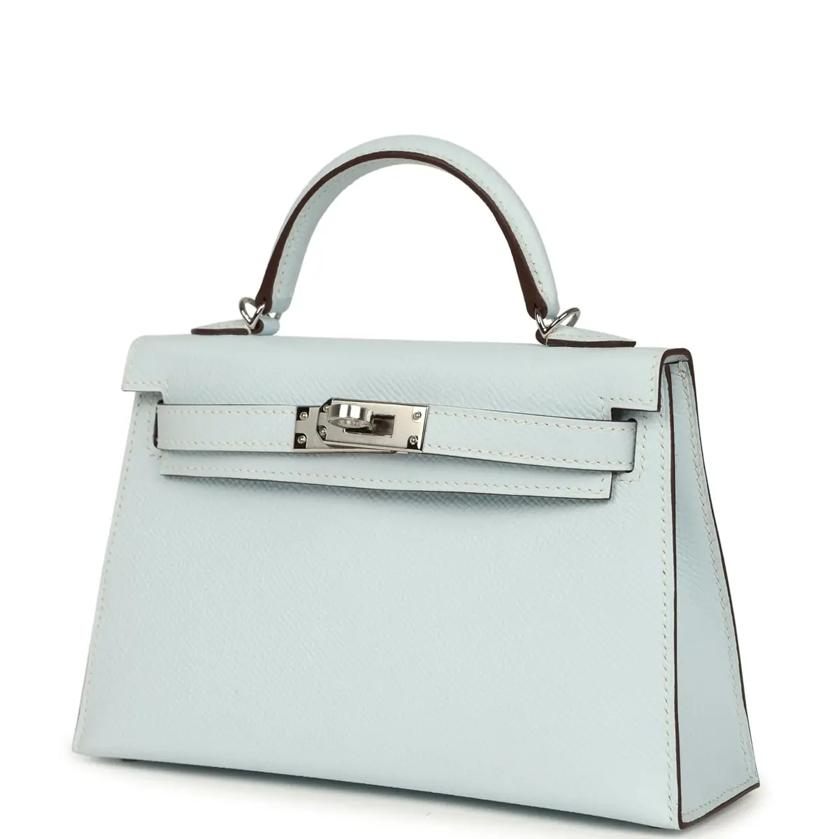 HERMÈS Hermes Kelly Sellier 20 Bleu Brume Epsom Palladium Hardware | Thumbnail 5 HERMÈS Hermes Kelly Sellier 20 Bleu Brume Epsom Palladium Hardware | Thumbnail 5