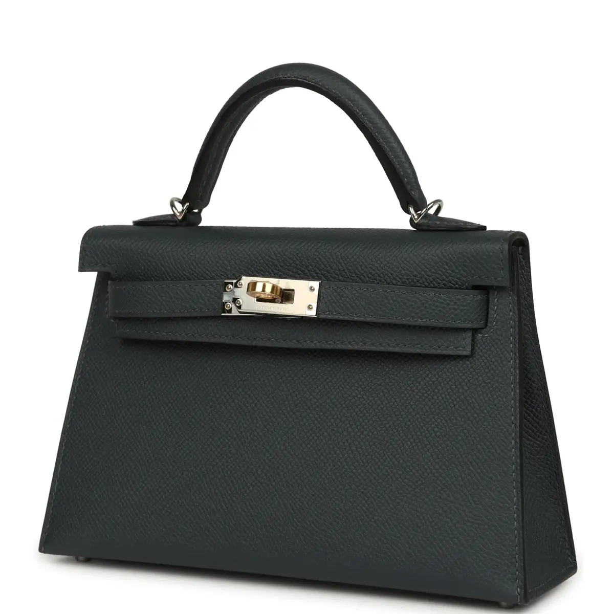 HERMÈS Hermes Kelly Sellier 20 Gris Misty Epsom Electrum Hardware | Thumbnail 5