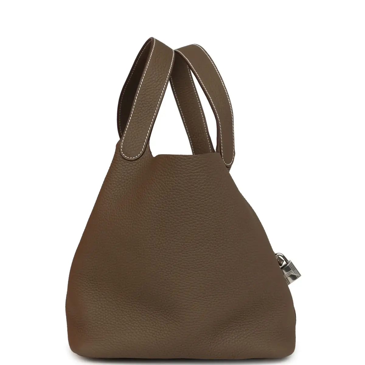 HERMÈS Hermes Picotin Lock 18 Etoupe Clemence Palladium Hardware | Thumbnail 3