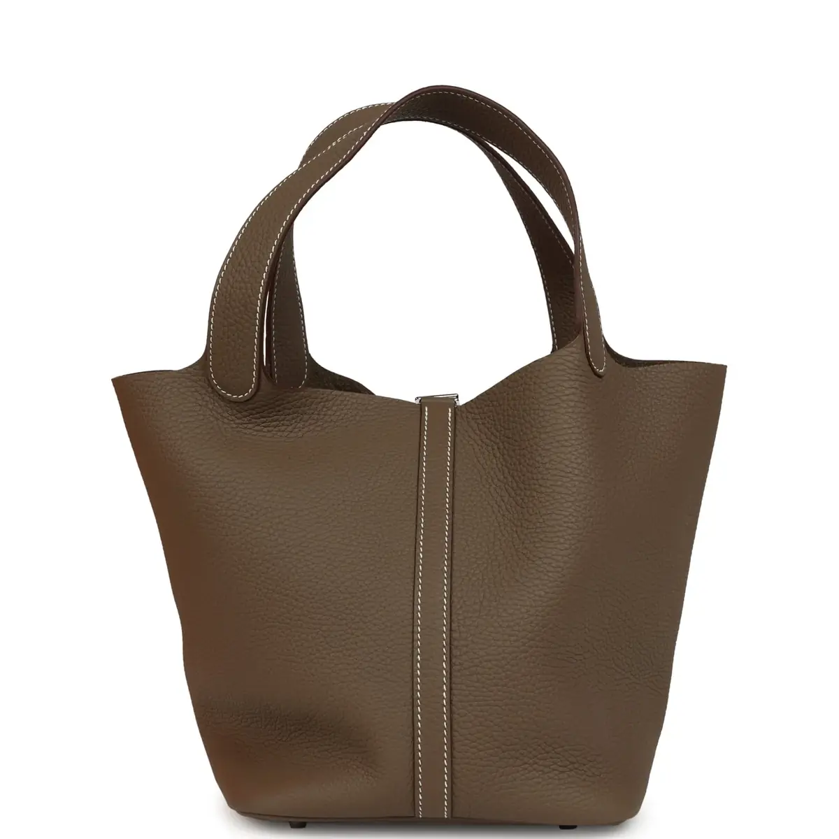 HERMÈS Hermes Picotin Lock 18 Etoupe Clemence Palladium Hardware | Thumbnail 4