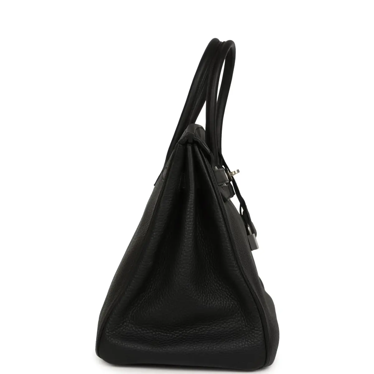 HERMÈS Pre-owned Hermes Birkin 35 Black Togo Palladium Hardware | Thumbnail 3 HERMÈS Pre-owned Hermes Birkin 35 Black Togo Palladium Hardware | Thumbnail 3