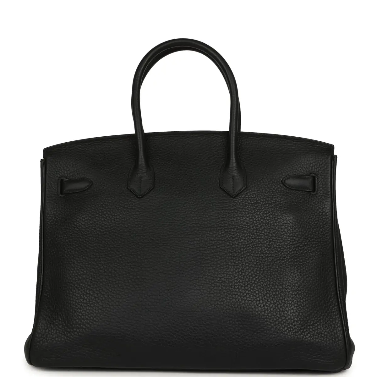 HERMÈS Pre-owned Hermes Birkin 35 Black Togo Palladium Hardware | Thumbnail 4 HERMÈS Pre-owned Hermes Birkin 35 Black Togo Palladium Hardware | Thumbnail 4