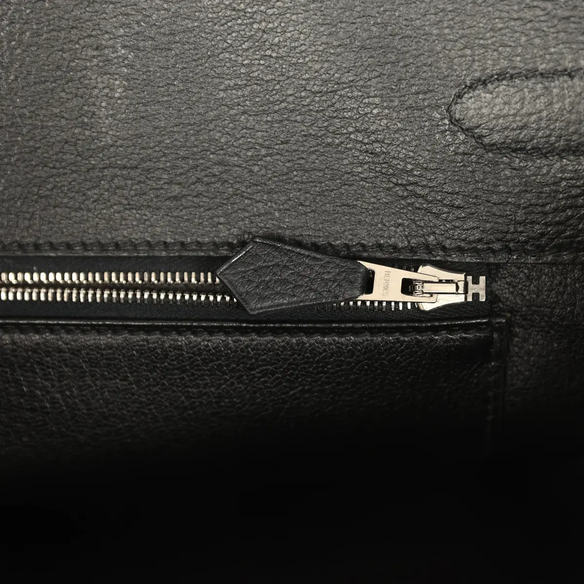 HERMÈS Pre-owned Hermes Birkin 35 Black Togo Palladium Hardware | Thumbnail 9 HERMÈS Pre-owned Hermes Birkin 35 Black Togo Palladium Hardware | Thumbnail 9