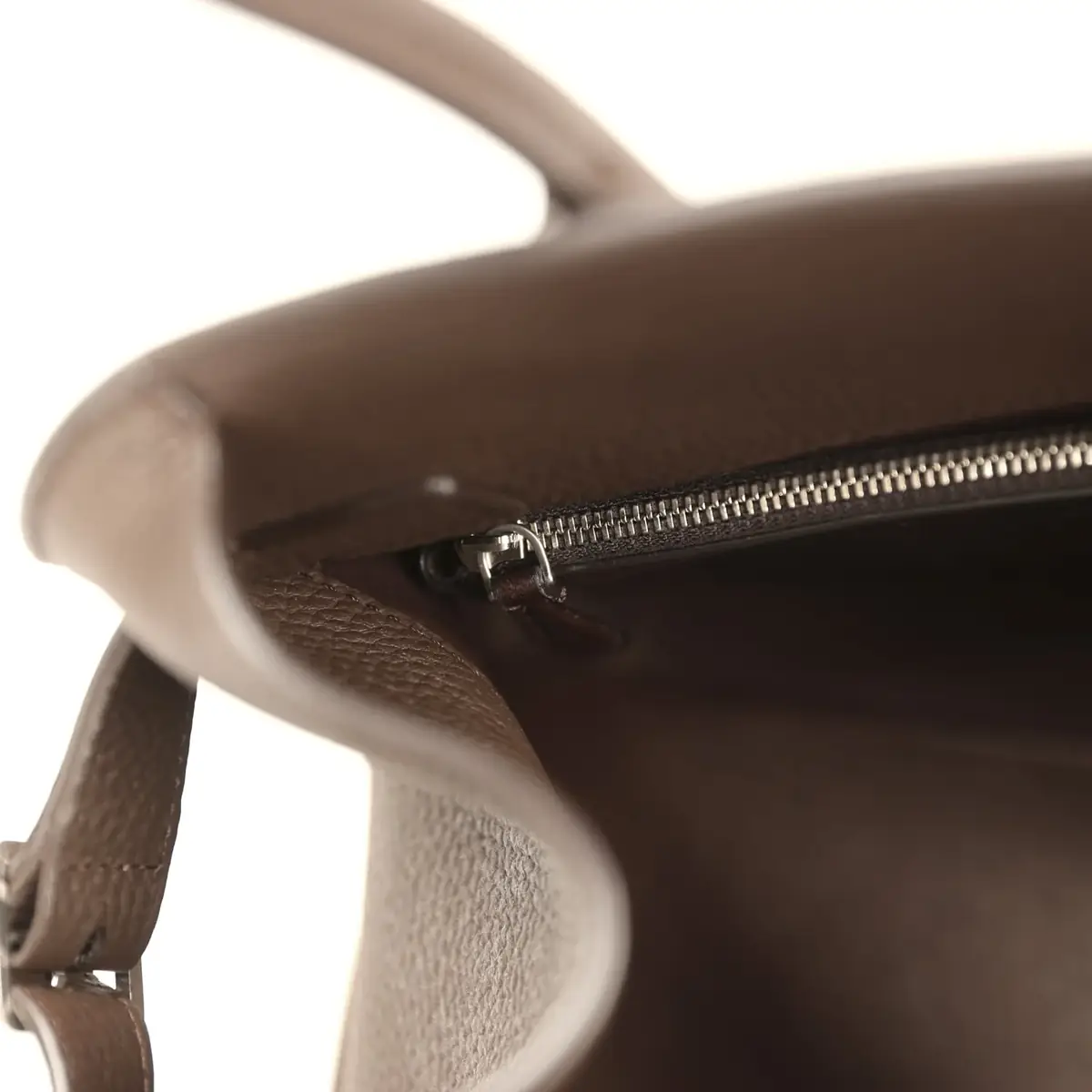The Row The Row Margaux Shoulder 12 Deep Brown Calfskin Silver Hardware | Thumbnail 11 The Row The Row Margaux Shoulder 12 Deep Brown Calfskin Silver Hardware | Thumbnail 11