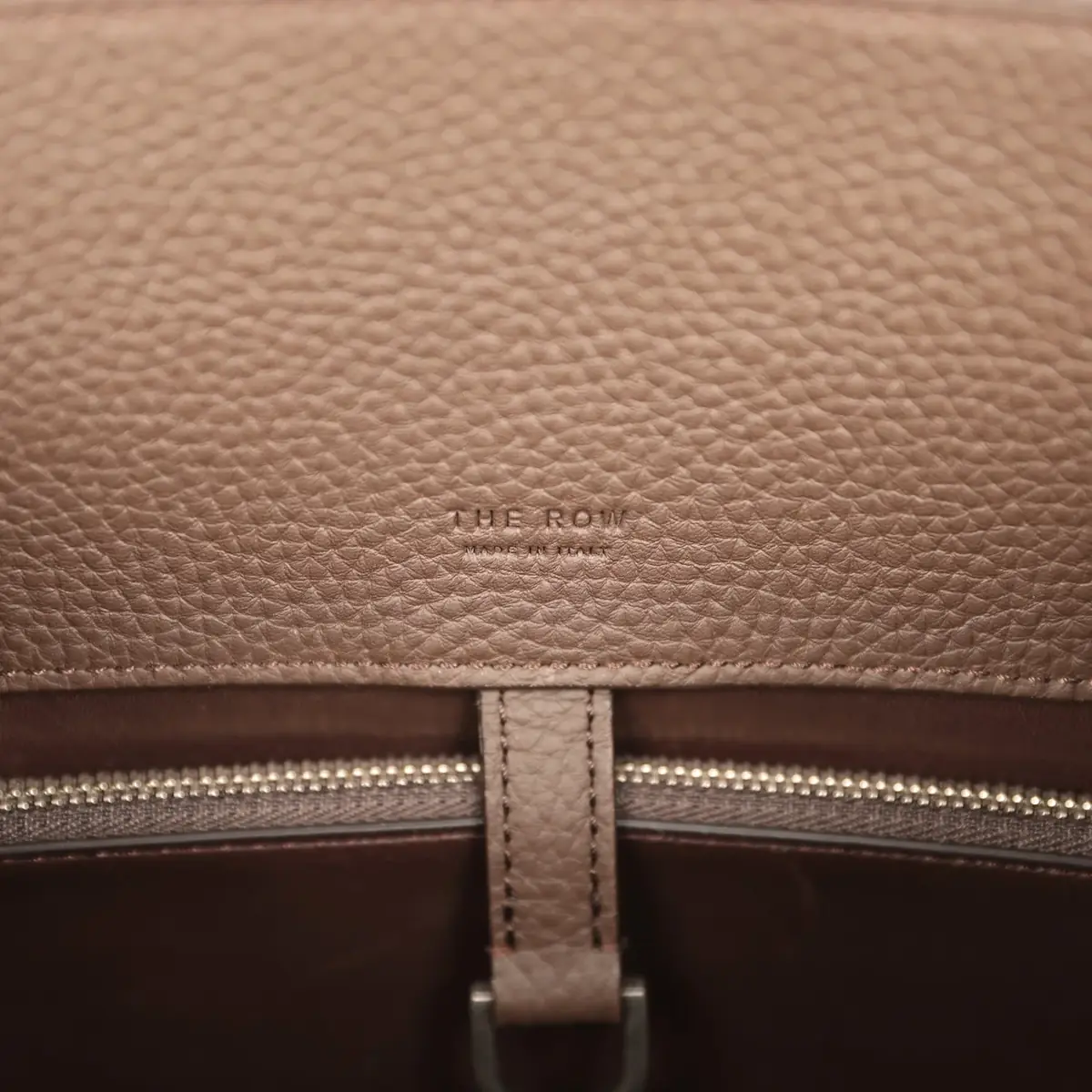 The Row The Row Margaux Shoulder 12 Deep Brown Calfskin Silver Hardware | Thumbnail 10 The Row The Row Margaux Shoulder 12 Deep Brown Calfskin Silver Hardware | Thumbnail 10