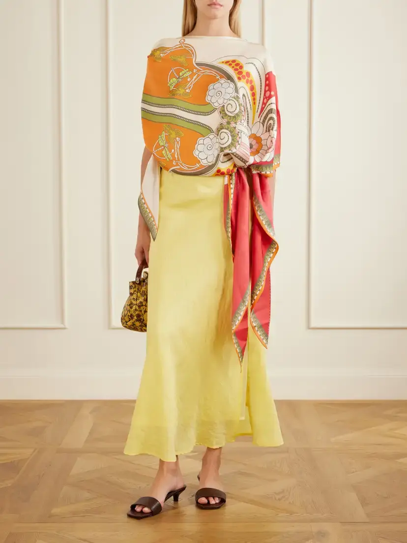 La DoubleJ ‘full On Foulard Printed Silk Top | Thumbnail 2 La DoubleJ ‘full On Foulard Printed Silk Top | Thumbnail 2