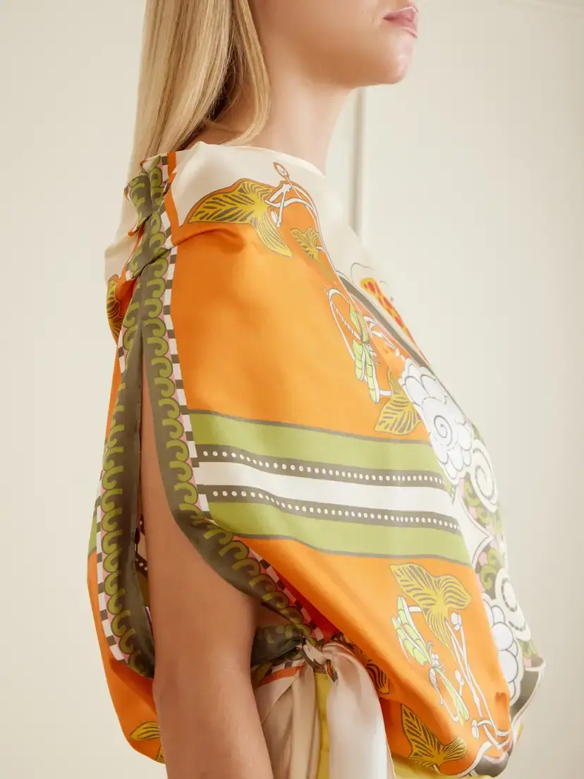 La DoubleJ ‘full On Foulard Printed Silk Top | Thumbnail 4 La DoubleJ ‘full On Foulard Printed Silk Top | Thumbnail 4