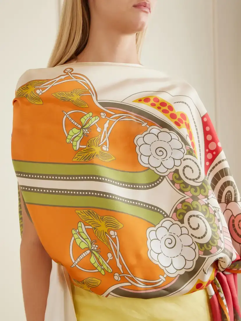 La DoubleJ ‘full On Foulard Printed Silk Top | Thumbnail 5 La DoubleJ ‘full On Foulard Printed Silk Top | Thumbnail 5