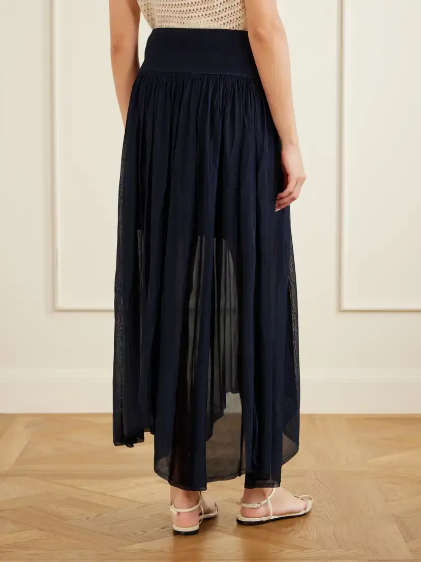 Maria McManus Asymmetrical Plissé Midi Skirt | Thumbnail 4 Maria McManus Asymmetrical Plissé Midi Skirt | Thumbnail 4