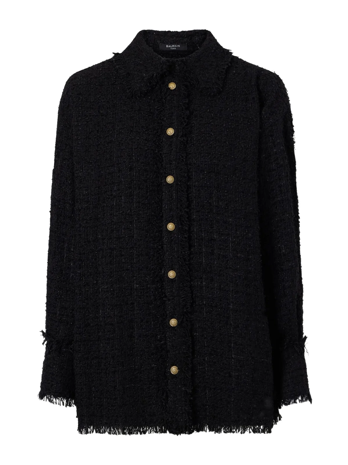 Cotton-blend Tweed Shirt