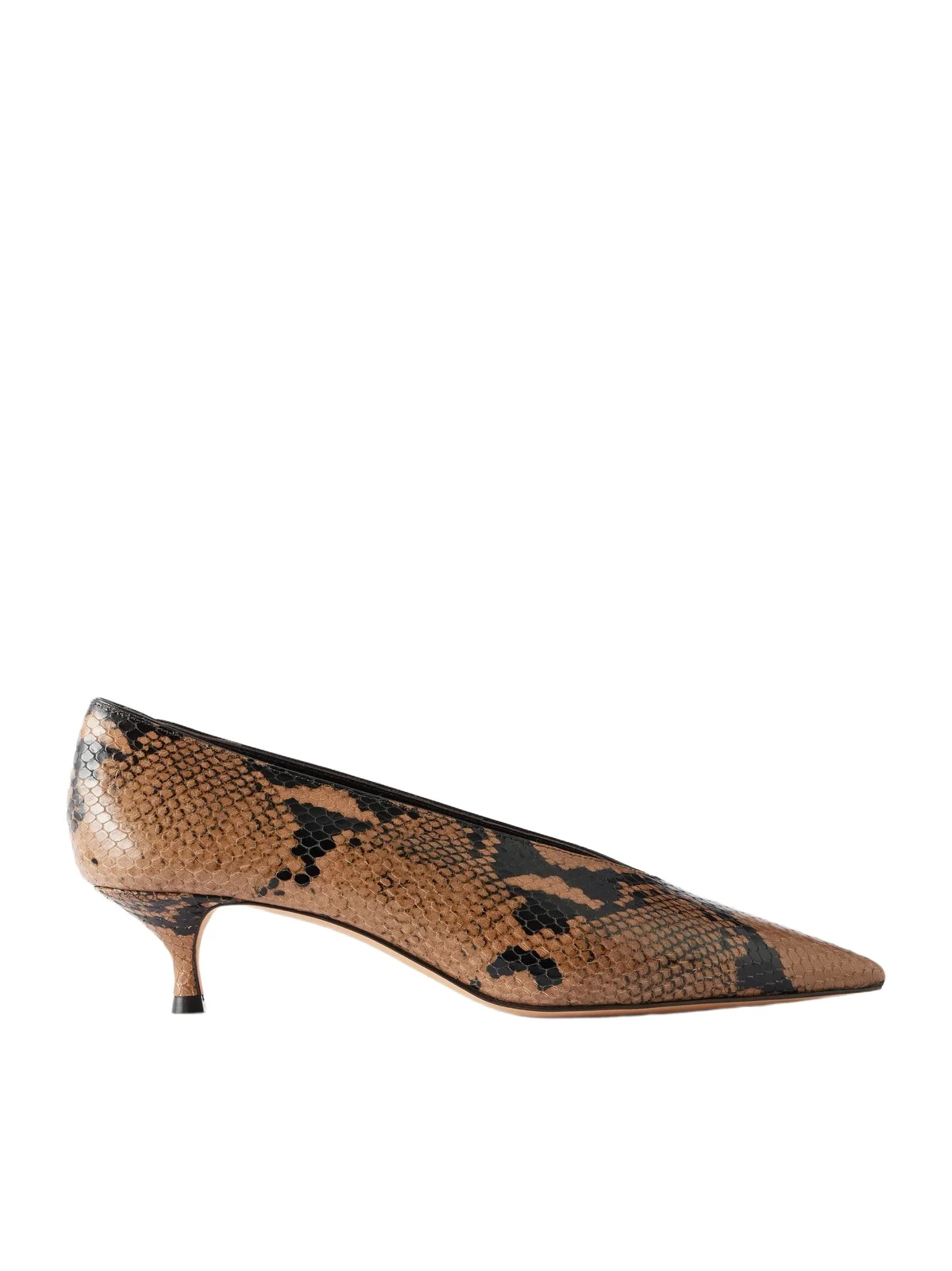 Babouche 40 Snake-effect Leather Pumps Babouche 40 Snake-effect Leather Pumps