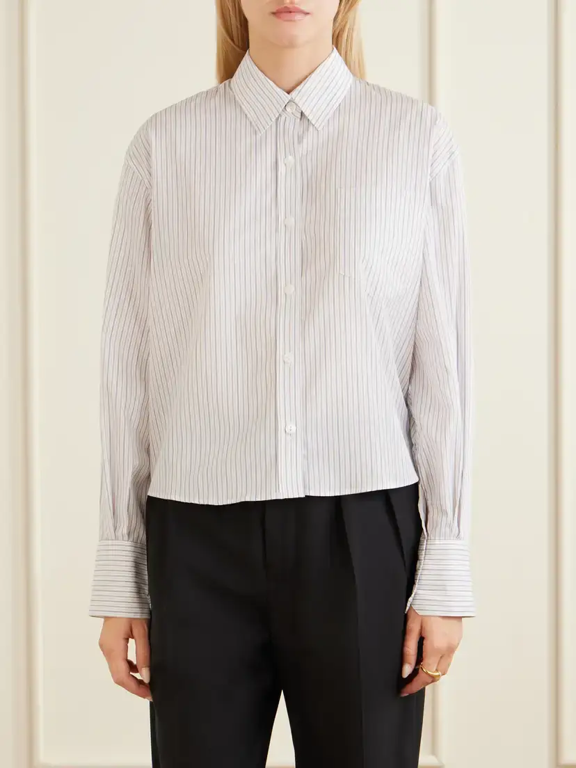 Maria McManus Striped Organic Cotton Shirt | Thumbnail 3 Maria McManus Striped Organic Cotton Shirt | Thumbnail 3