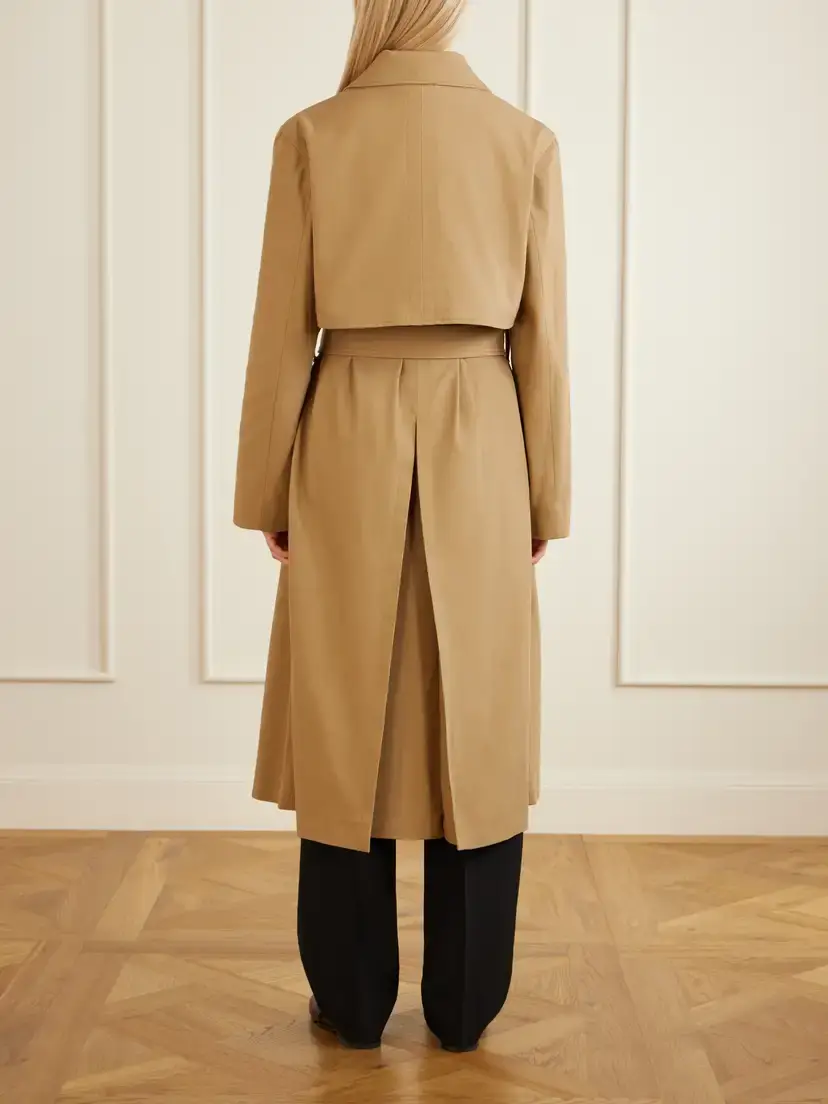 Maria McManus Organic Cotton-drill Trench Coat | Thumbnail 4 Maria McManus Organic Cotton-drill Trench Coat | Thumbnail 4