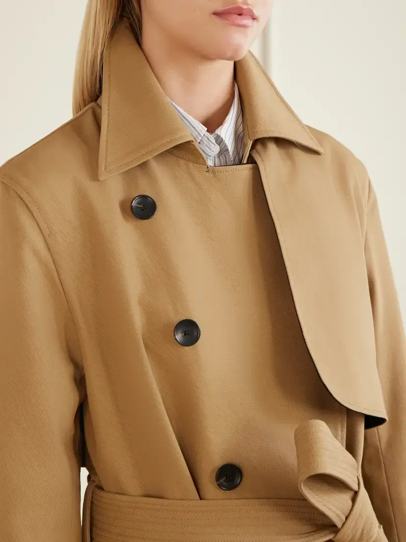 Maria McManus Organic Cotton-drill Trench Coat | Thumbnail 5 Maria McManus Organic Cotton-drill Trench Coat | Thumbnail 5